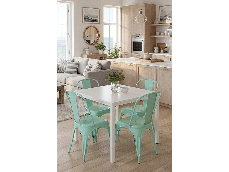 Packs Sillas Comedor - Pack 4 Sillas Torix - Verde menta