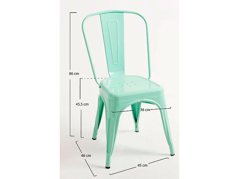 Sillas Comedor - Silla Torix - Verde menta