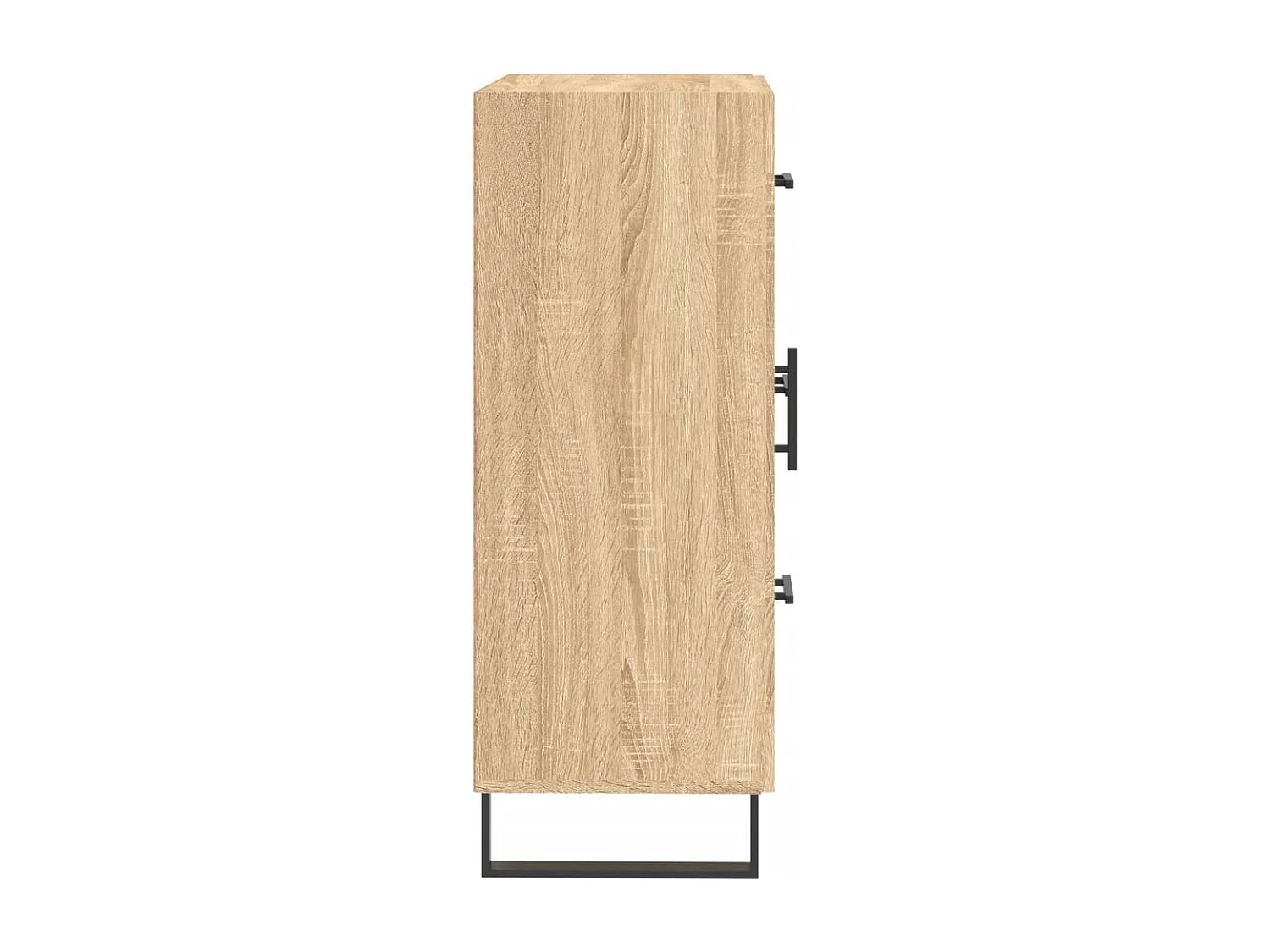 Buffet chêne sonoma 69,5x34x90 cm bois d'ingénierie