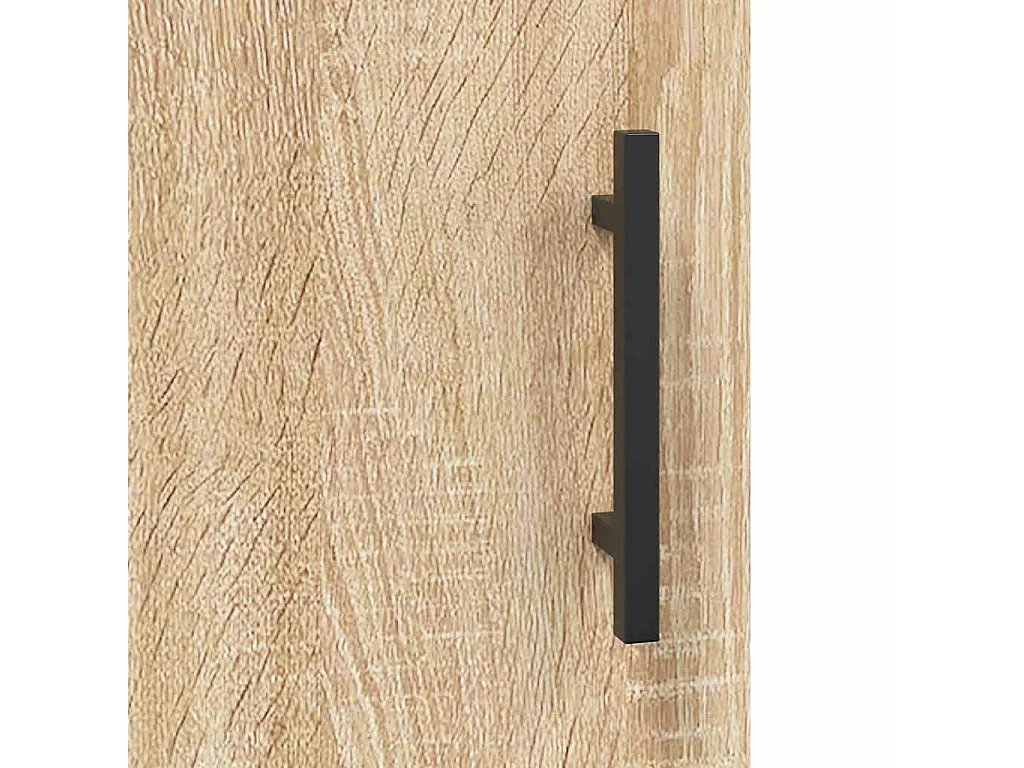 Buffet chêne sonoma 69,5x34x90 cm bois d'ingénierie