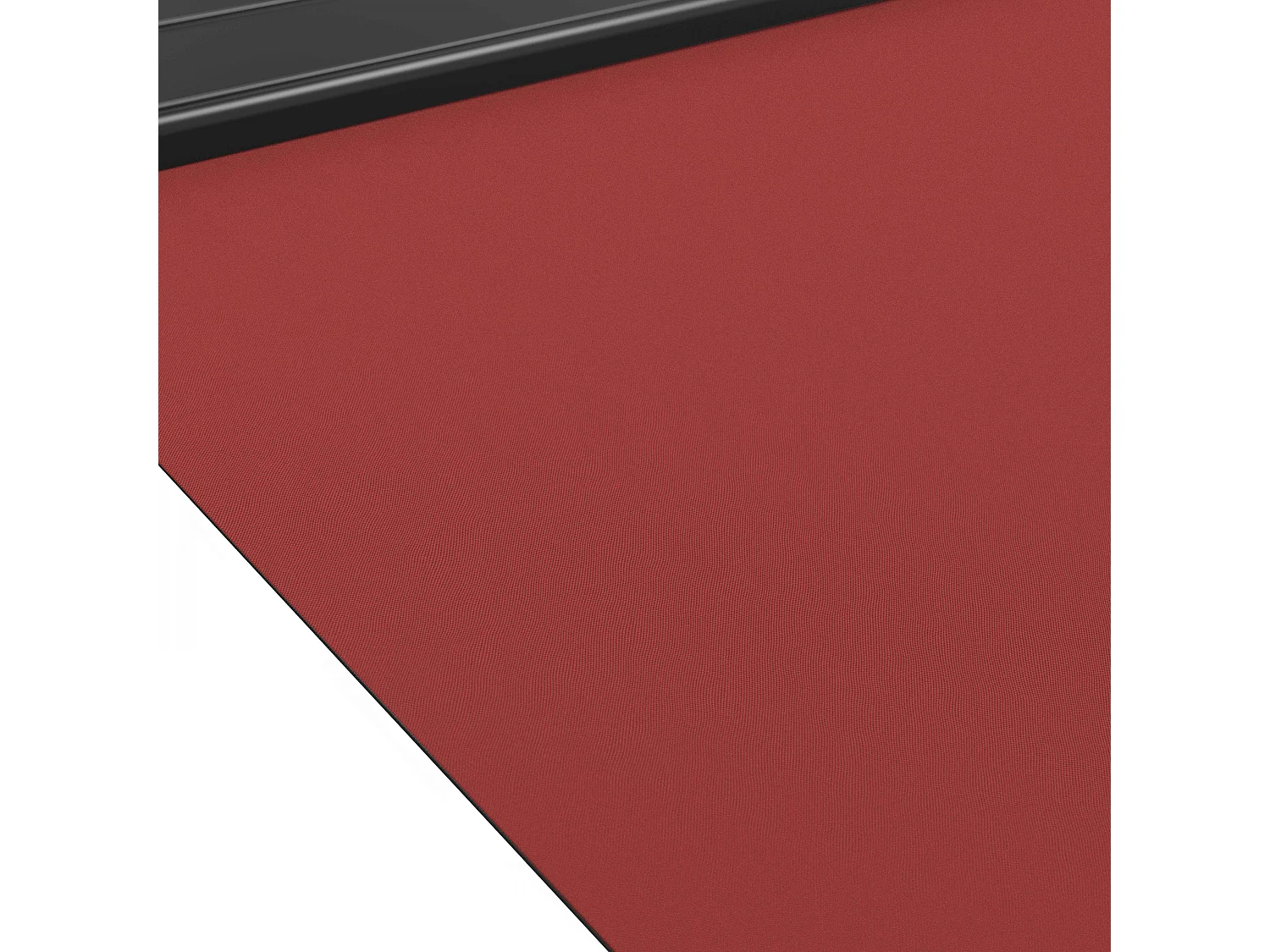 Store banne semi-intégral 3x2,5m en aluminium rouge