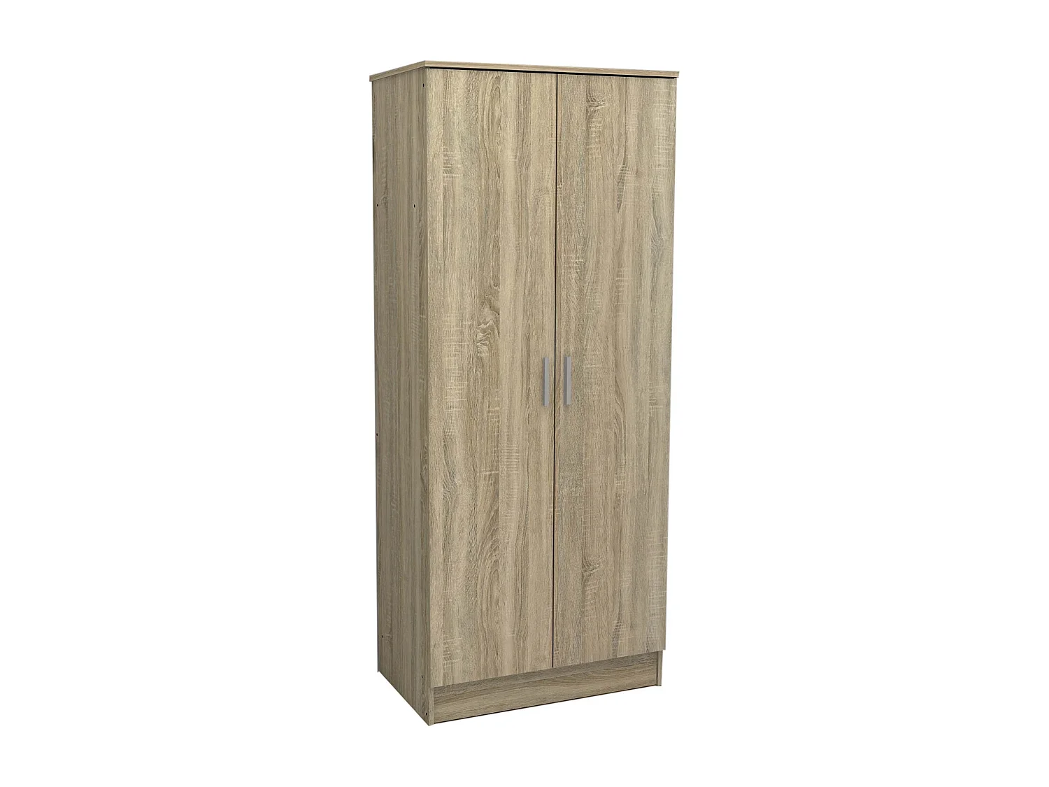 Roupeiro DN 2 Portas Sonoma 180x80x50cm