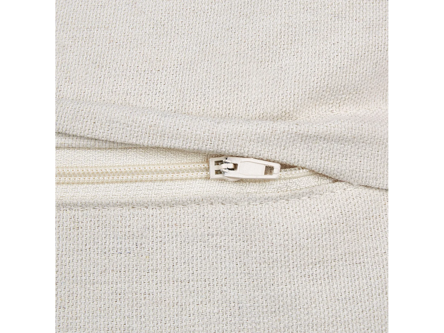 Conjunto de 2 almofadas decorativas em algodão branco 45 x 45 cm BRACKEN