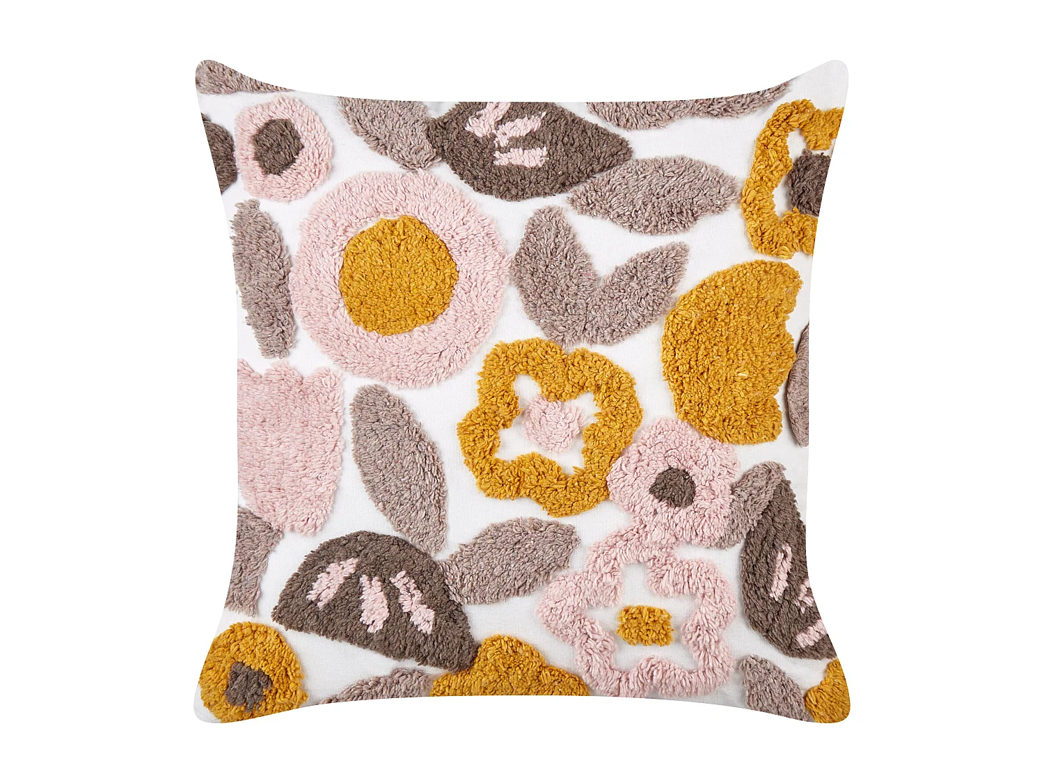 Lot de 2 coussins décoratifs KANDIARO Coton 45 x 45 cm Multicolore Motif floral