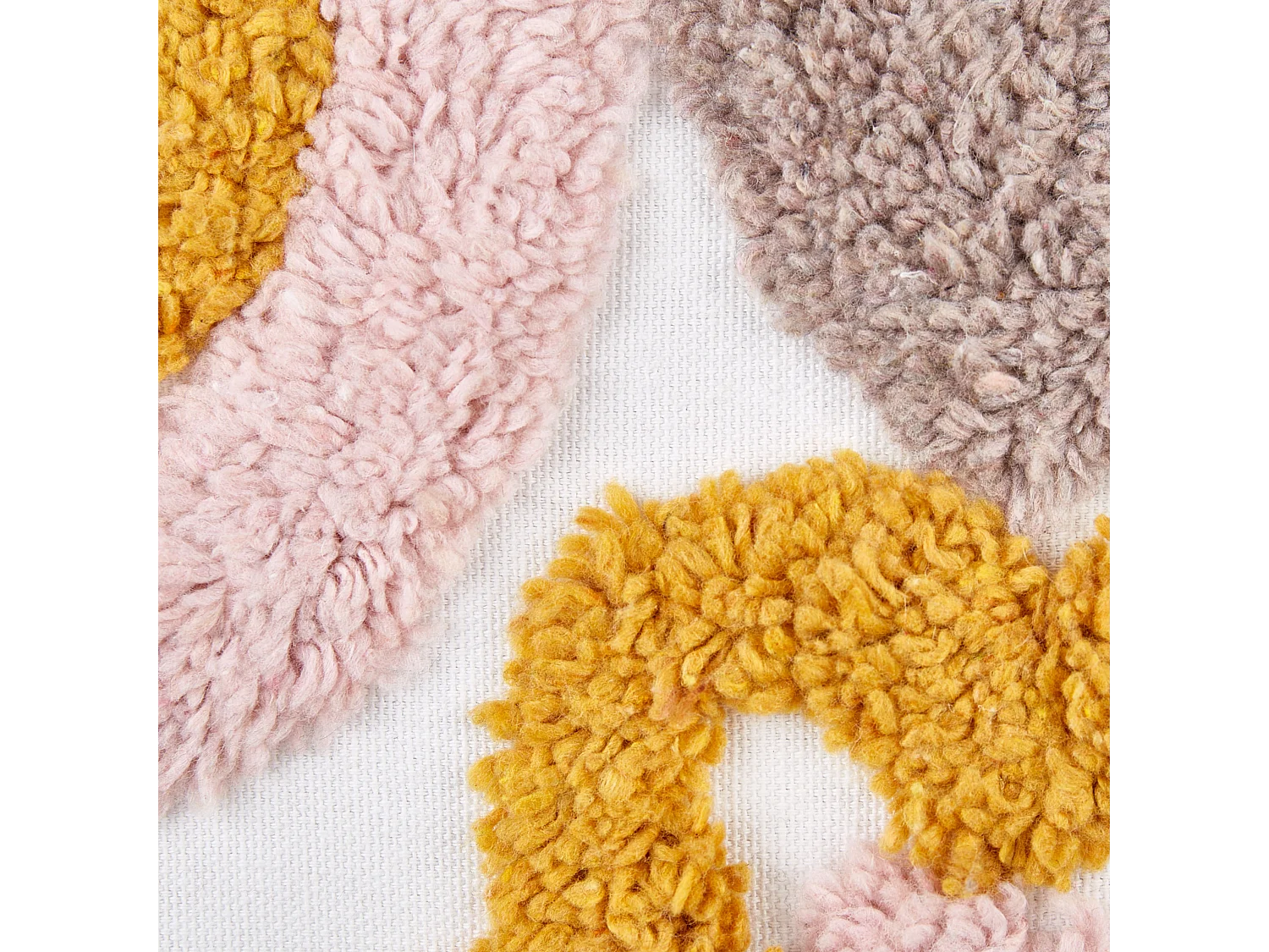 Set di 2 cuscini KANDIARO Cotone 45 x 45 cm Multicolore Trama floreale