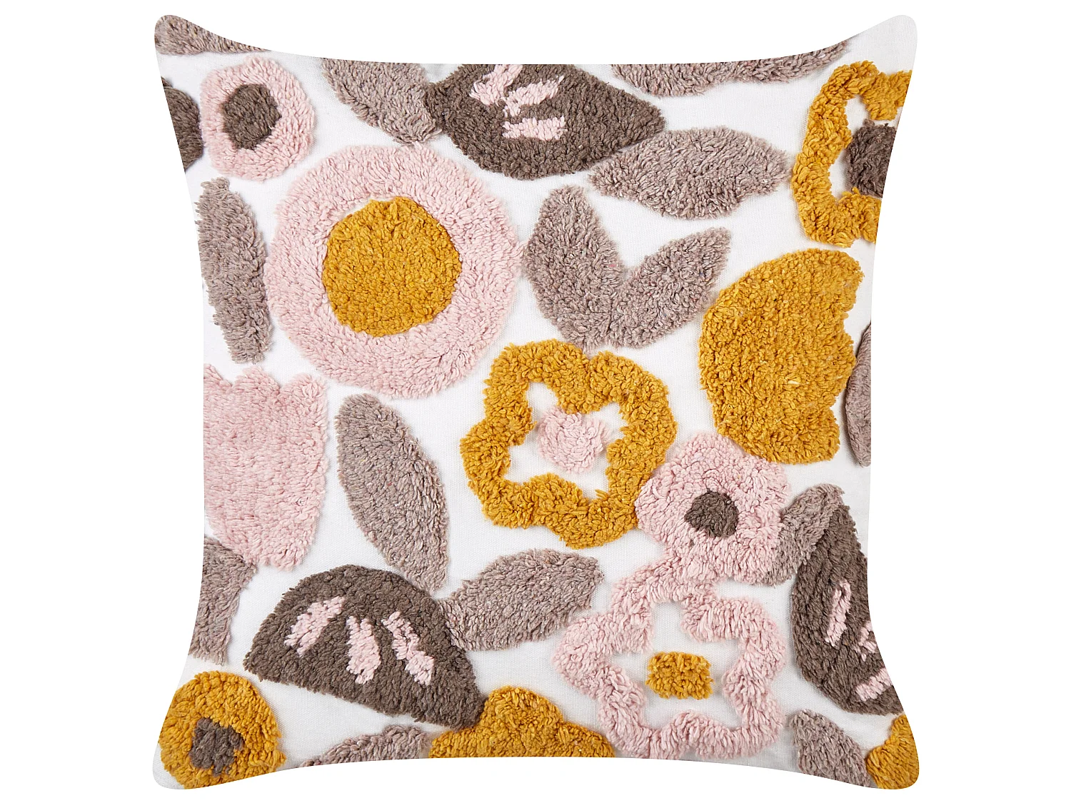 Lot de 2 coussins décoratifs KANDIARO Coton 45 x 45 cm Multicolore Motif floral