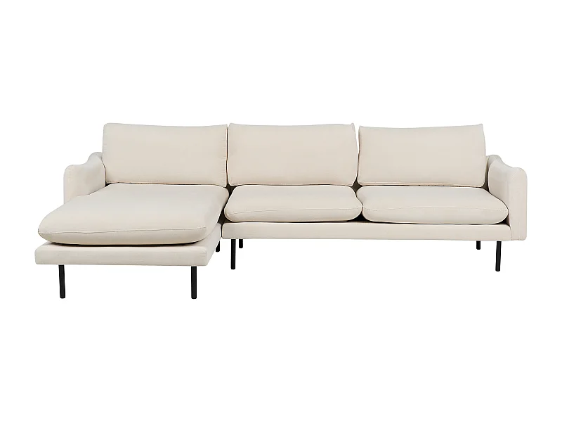 Divano angolare VINTERBRO Tessuto Beige chiaro 4 posti Lato destro