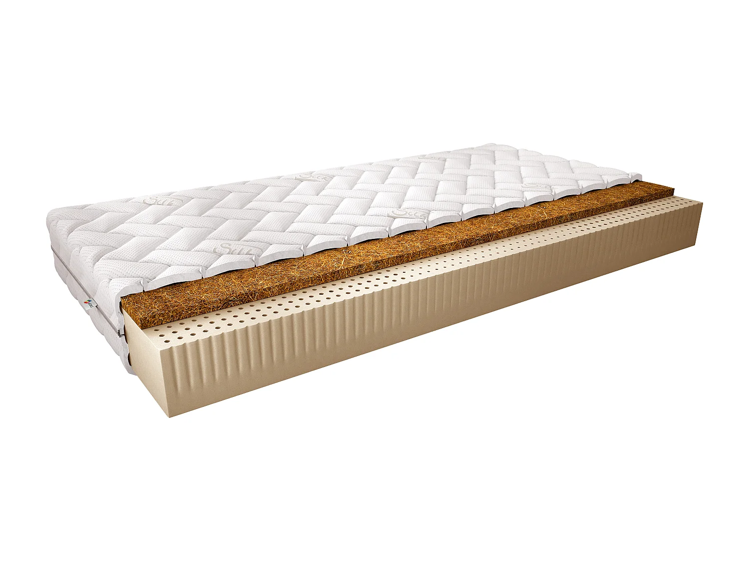 Matratze Everton/200x200/Weiss