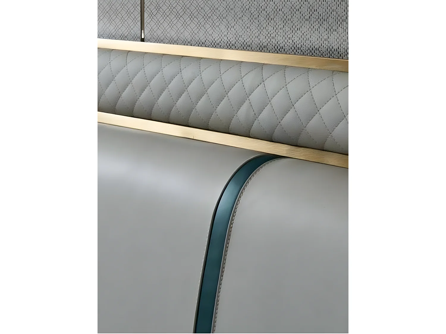 Bett Schlafzimmer Beige Modern Design Möbel Holz Luxus Neu