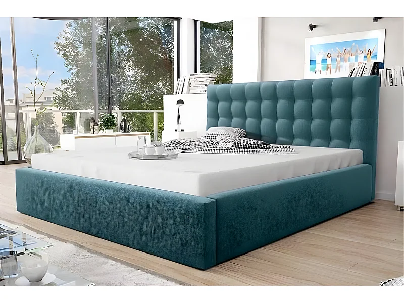 King Size Bett Chesterfield Betten modernes Doppelbett (1-tlg., Bett)