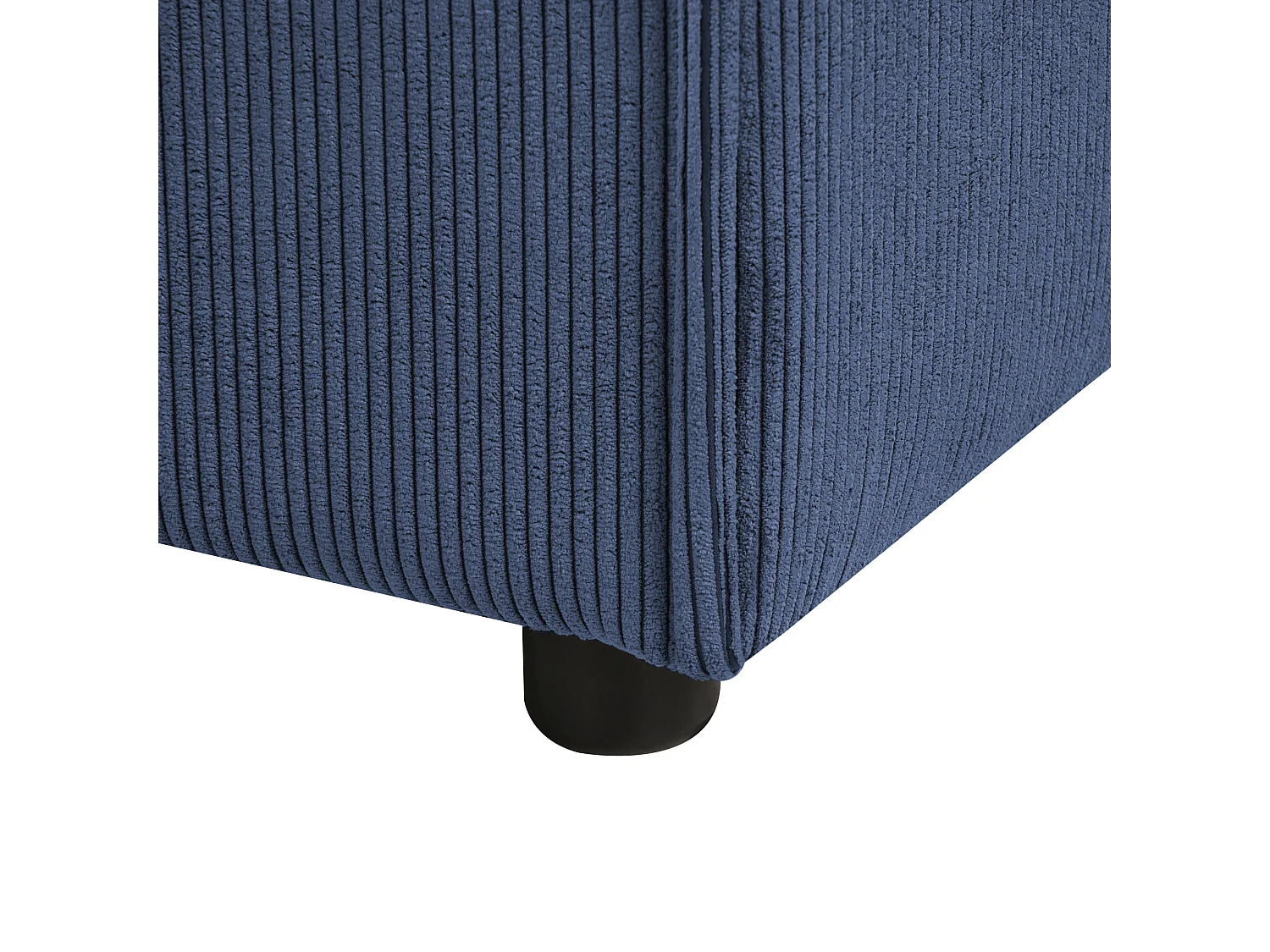 Module fauteuil APRICA Velours côtelé Bleu foncé