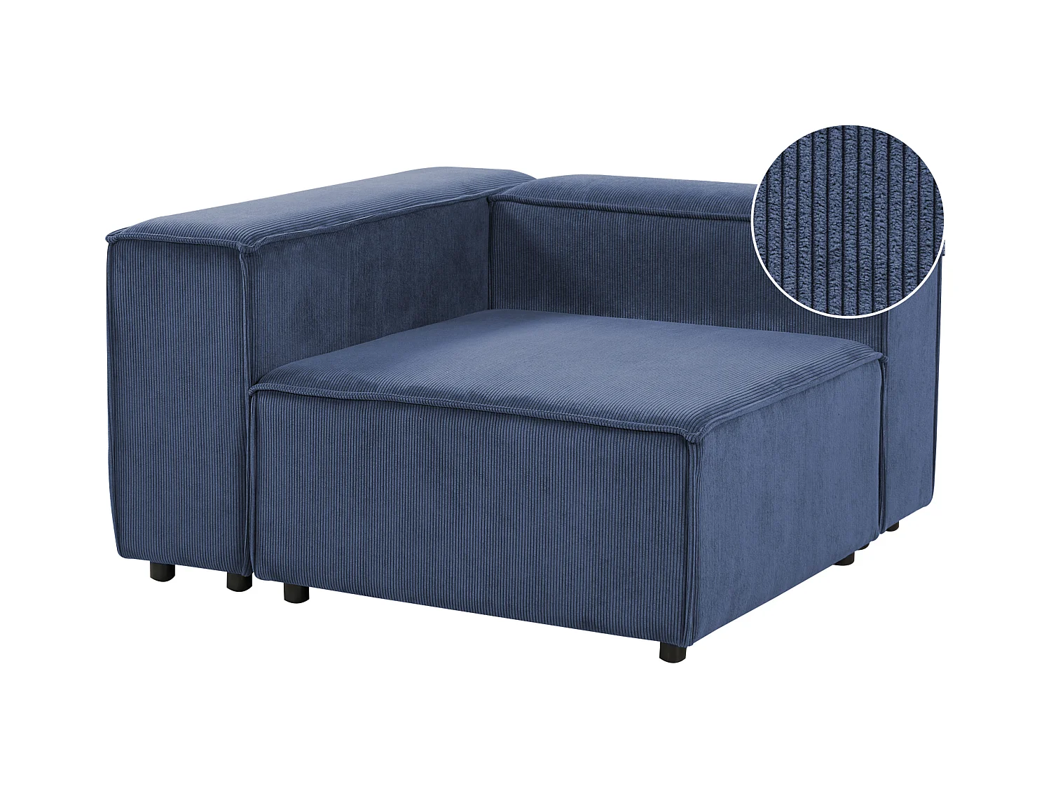 Hoekmodule APRICA Corduroy Donkerblauw