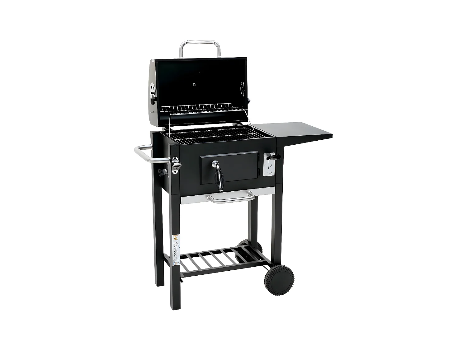 Barbecue charbon de bois "Vicomte" - 92.5 x 46 x 123 cm