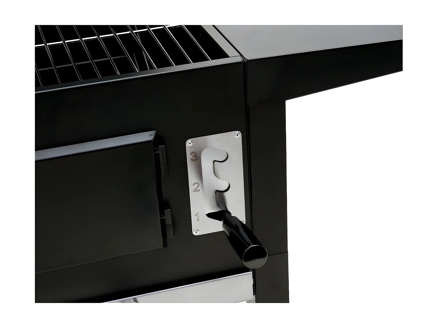 Barbacoa de carbón &quot;Vicomte&quot; - 92,5 x 46 x 123 cm