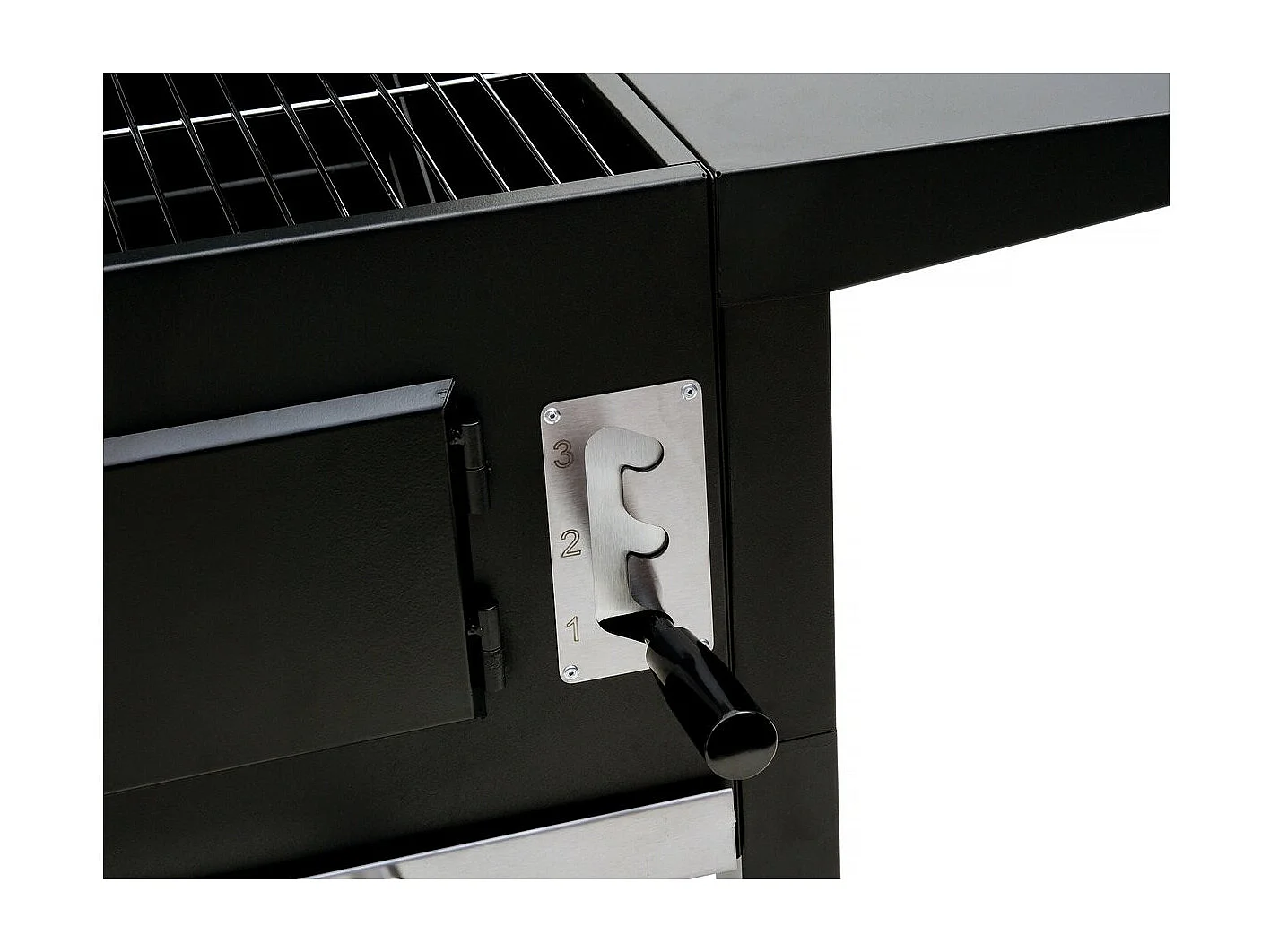 Barbecue charbon de bois "Vicomte" - 92.5 x 46 x 123 cm