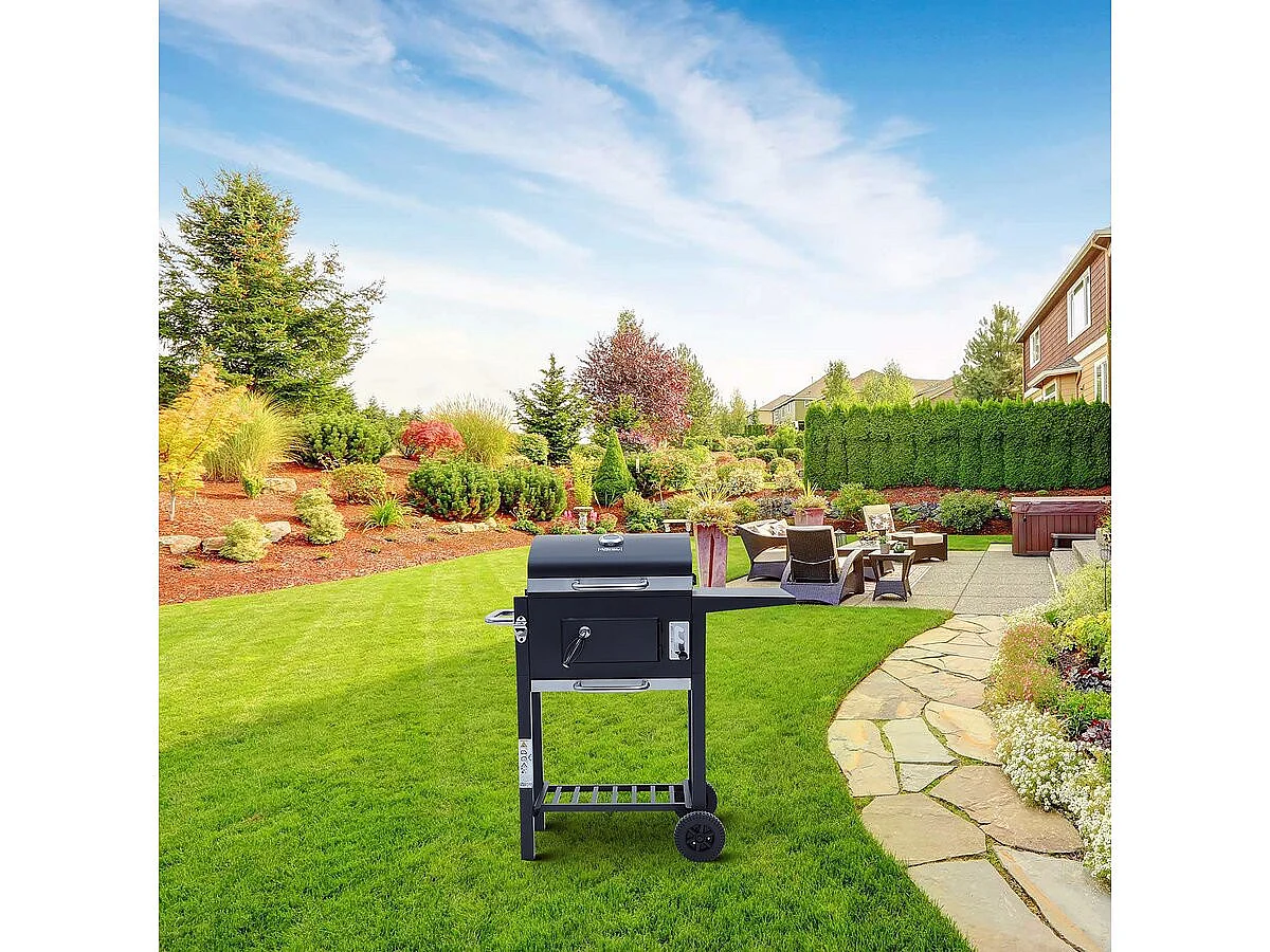 Barbecue a carbone "Vicomte" - 92,5 x 46 x 123 cm