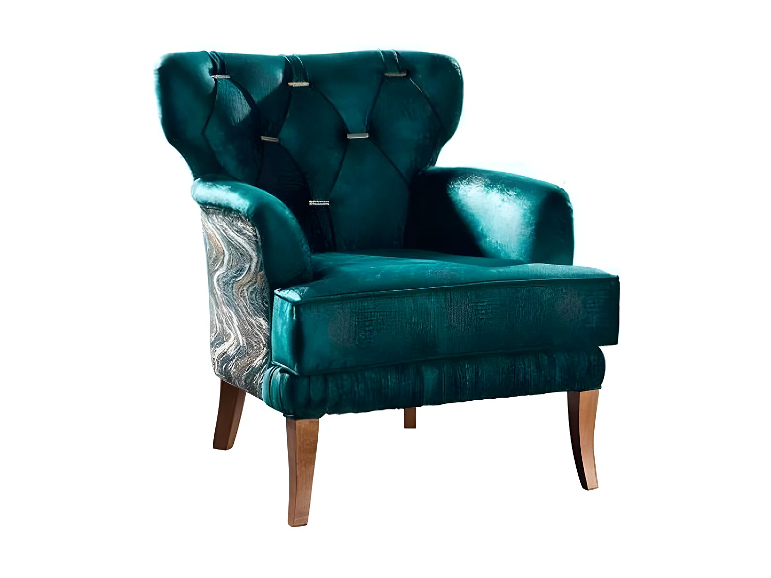 Für Wohnzimmer Luxuriöses Set Sofa+Sessel Bequem Textil Modern Neu