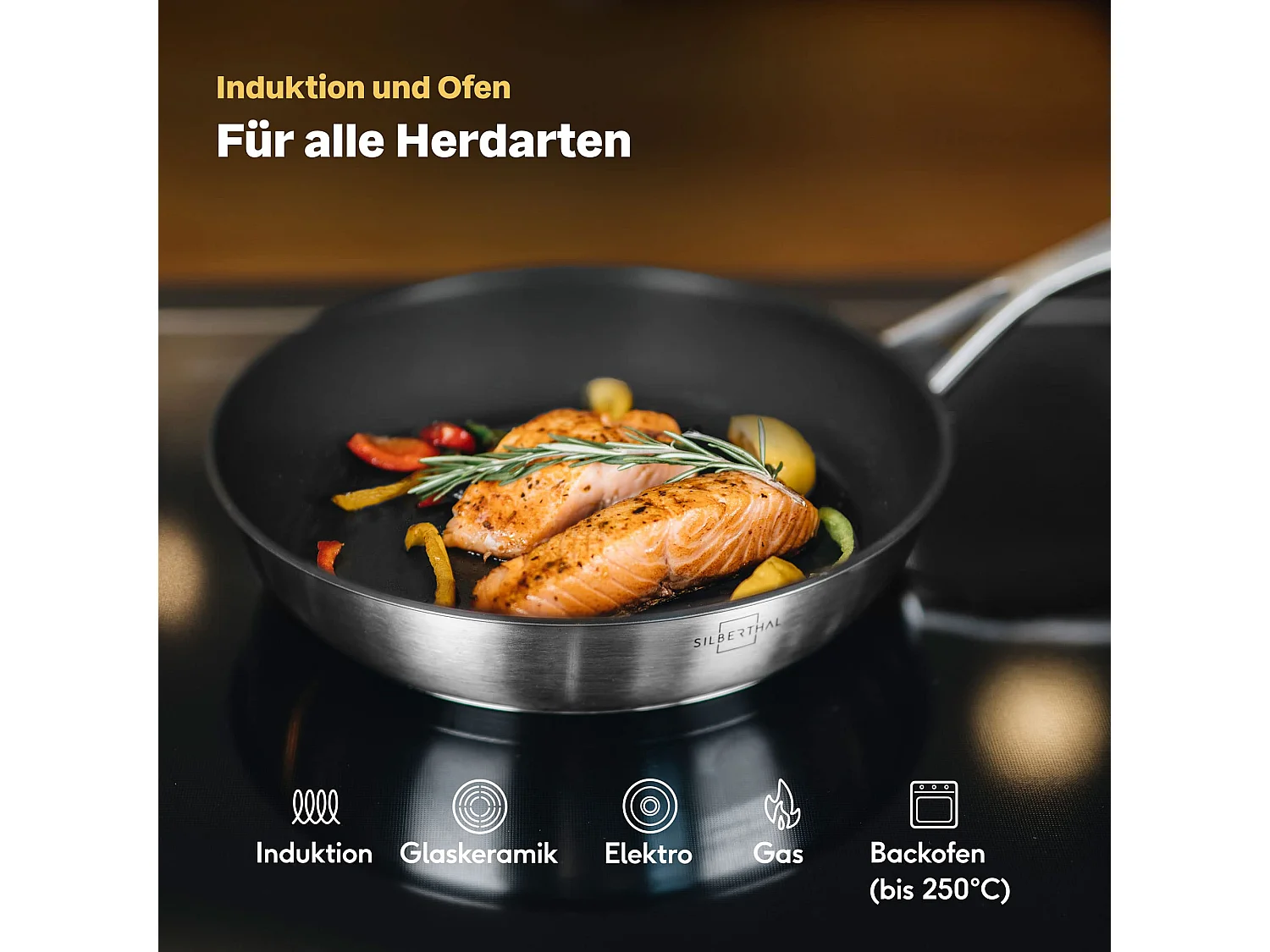 SILBERTHAL Bratpfanne Induktion 24 cm -