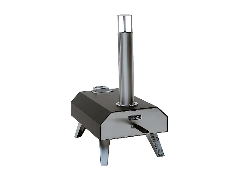 Pellet-Pizzaofen "Master" - 36 x 54,4 x 71,5 cm