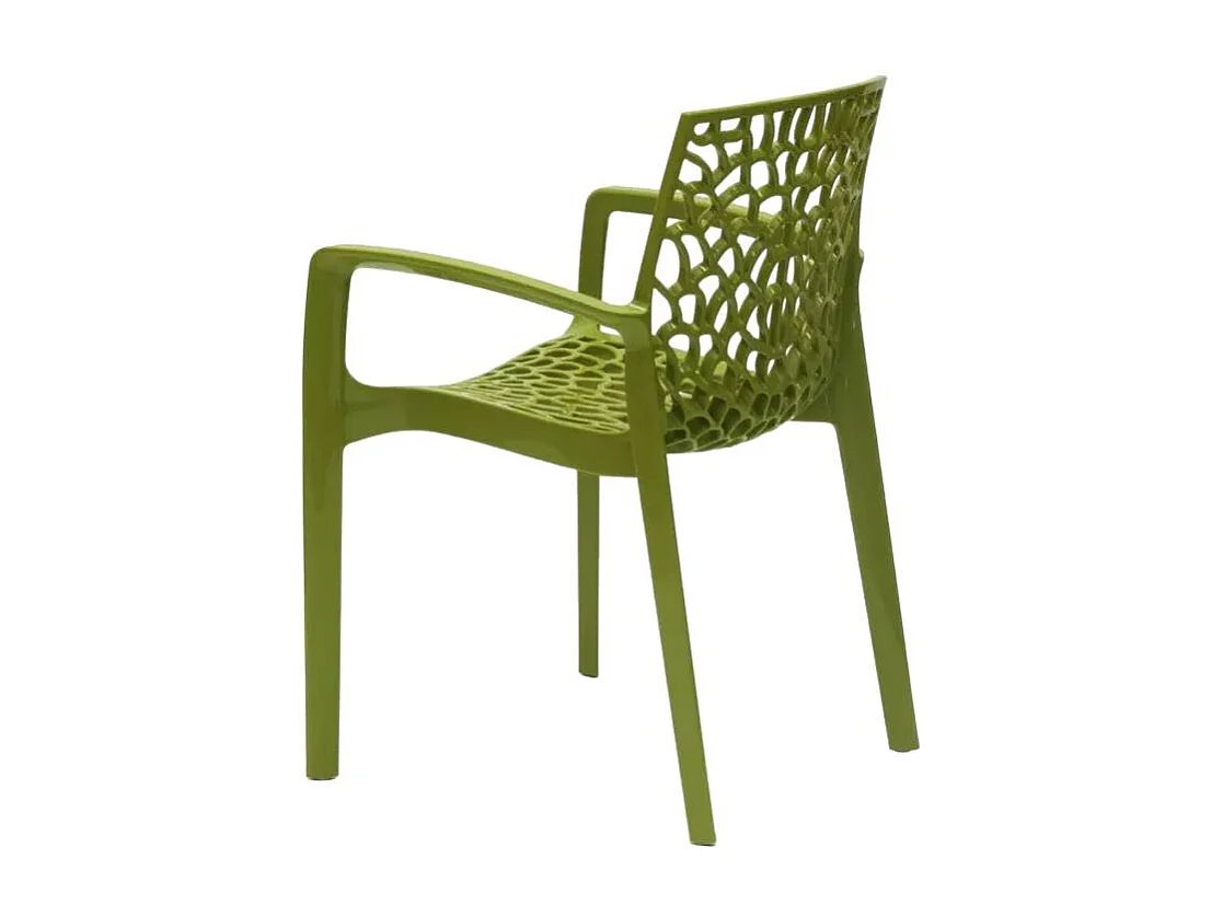 SET 2 POLTRONE DESIGN polipropilene giardino bar