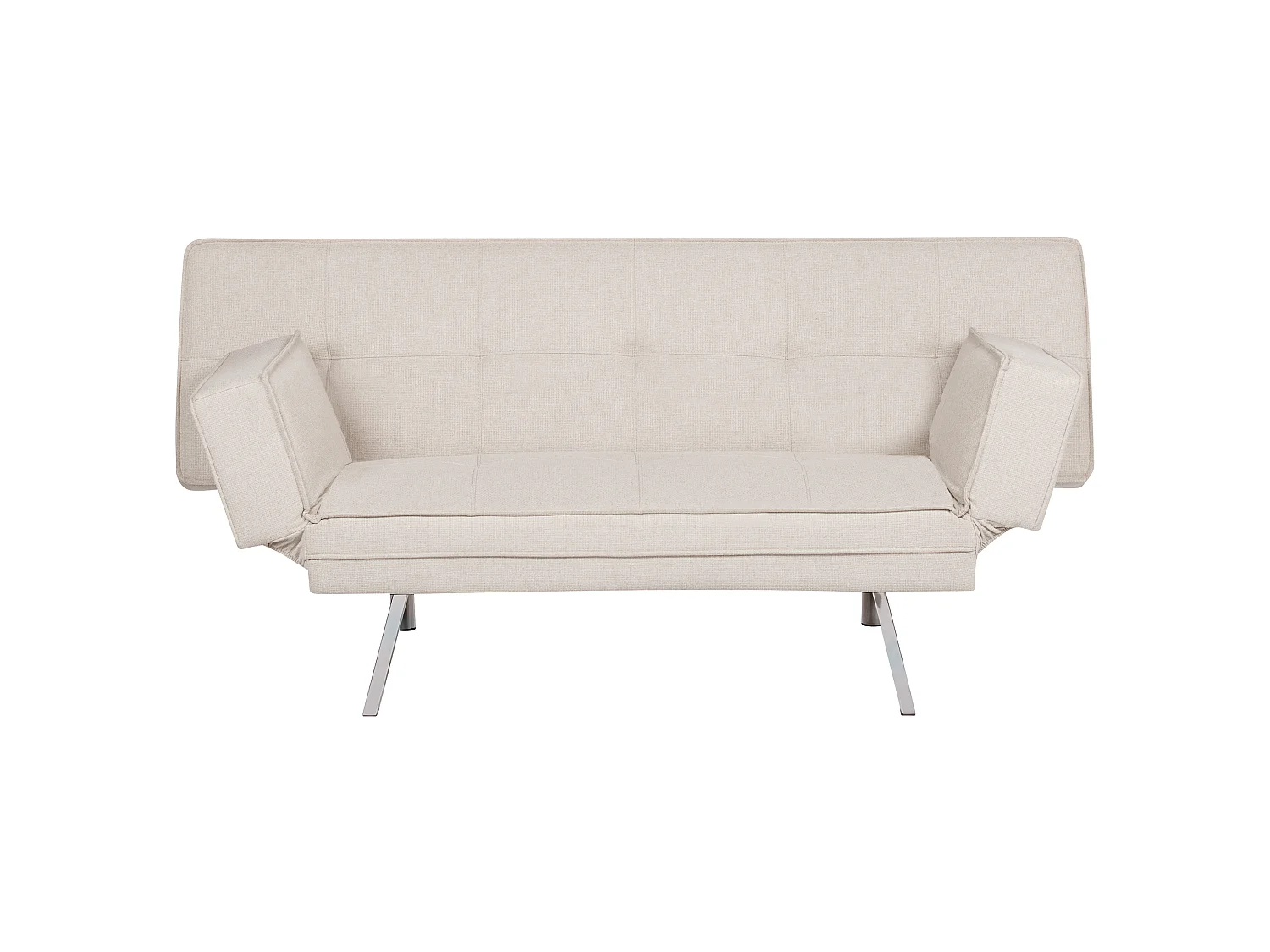 Slaapbank BRISTOL Stof Beige 3-zitter
