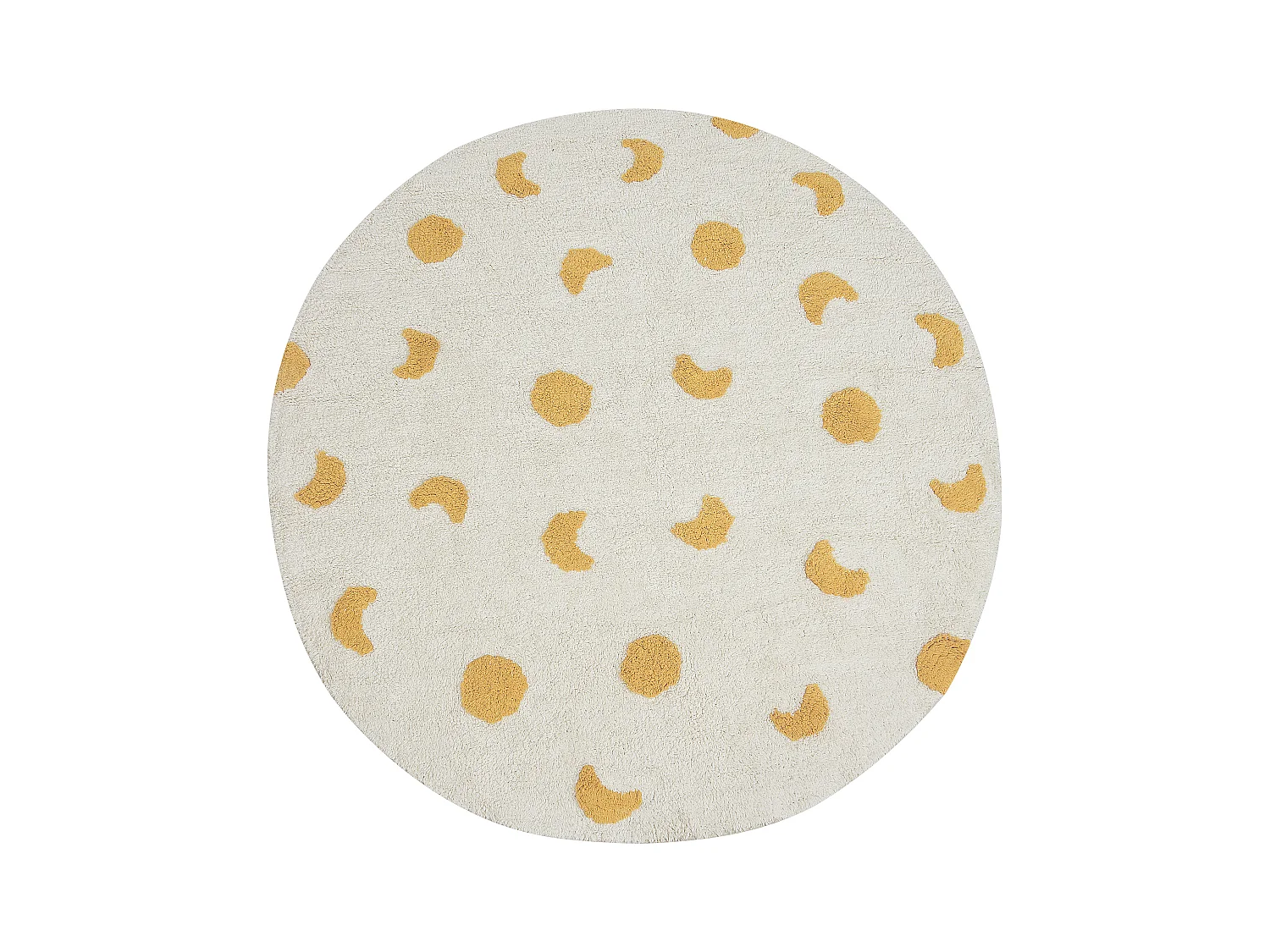 Tapis enfant LOTI Beige ø 140 cm Coton