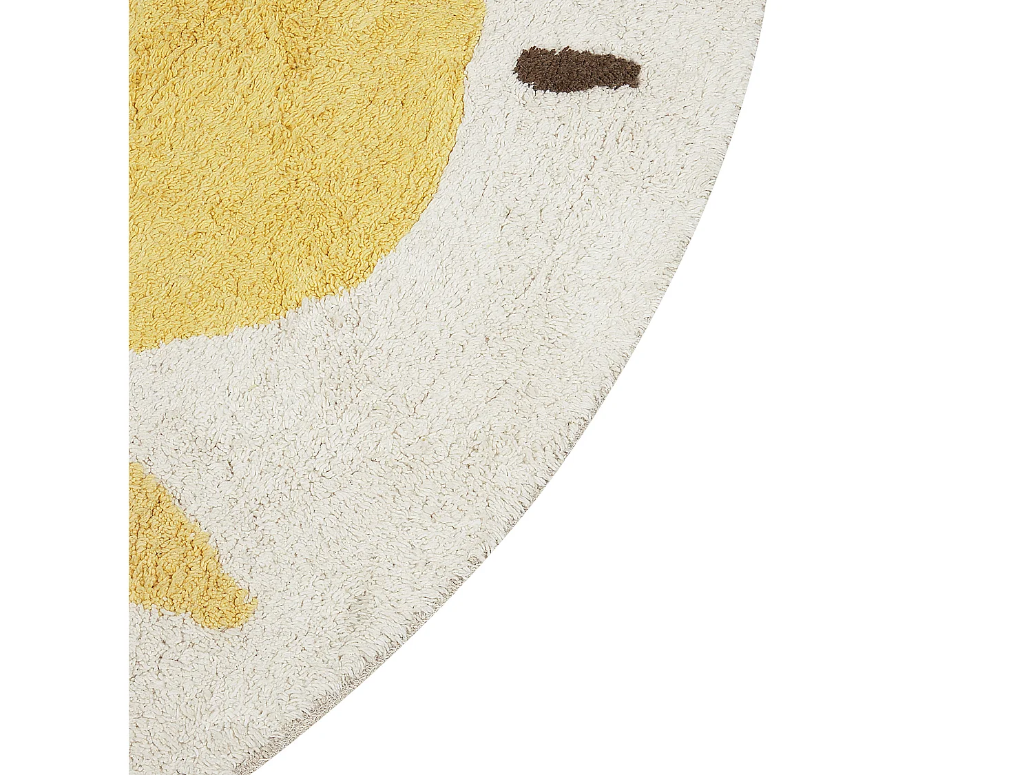 Tapis enfant MAWAND Beige ø 140 cm Coton