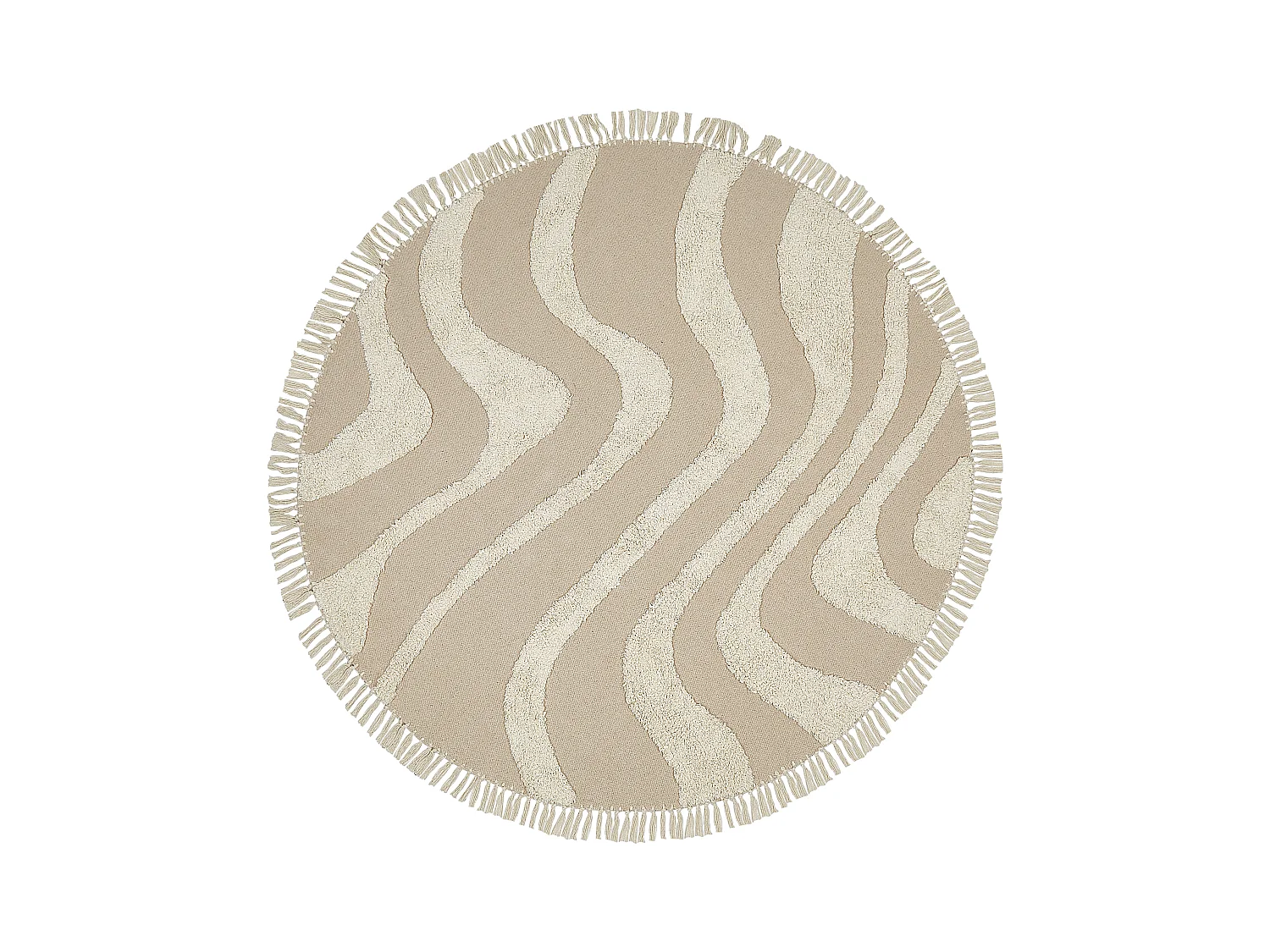 Tapis ARTMAK Beige ø 140 cm Coton
