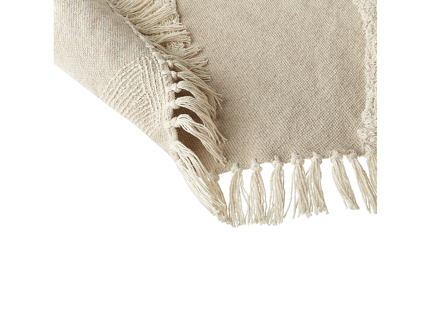 Tapis de sol ⌀ 140 cm beige ARTMAK