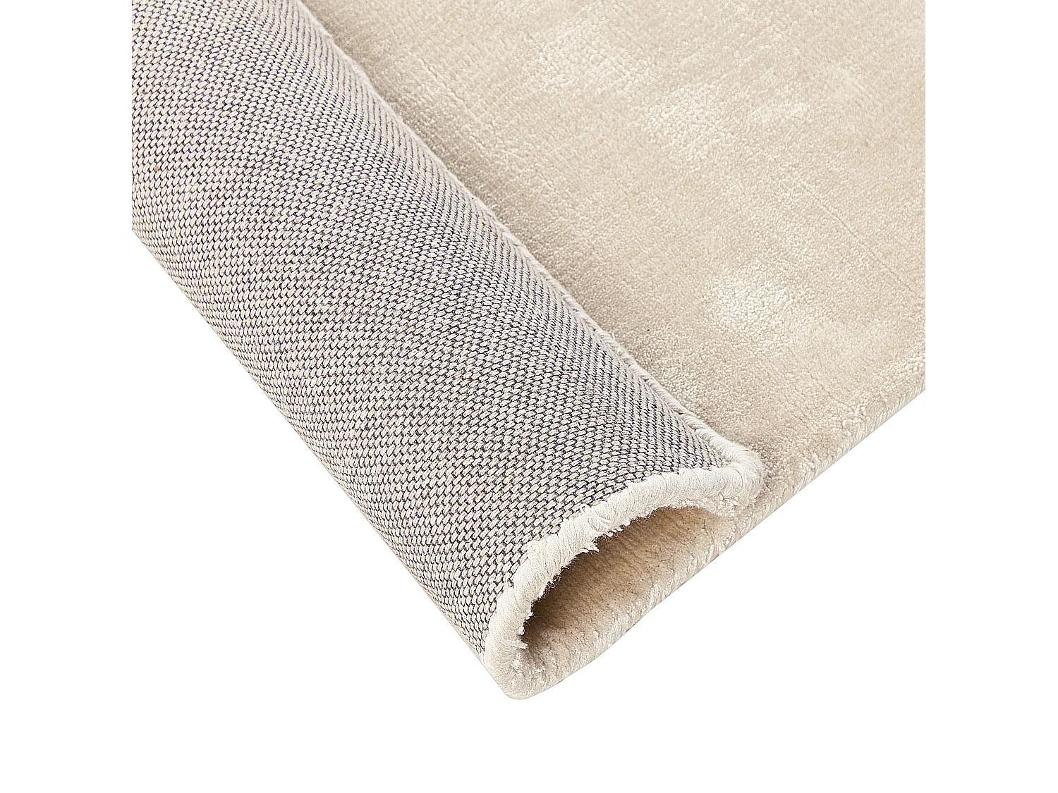 Vloerkleed viscose lichtbeige 200 x 300 cm GESI II