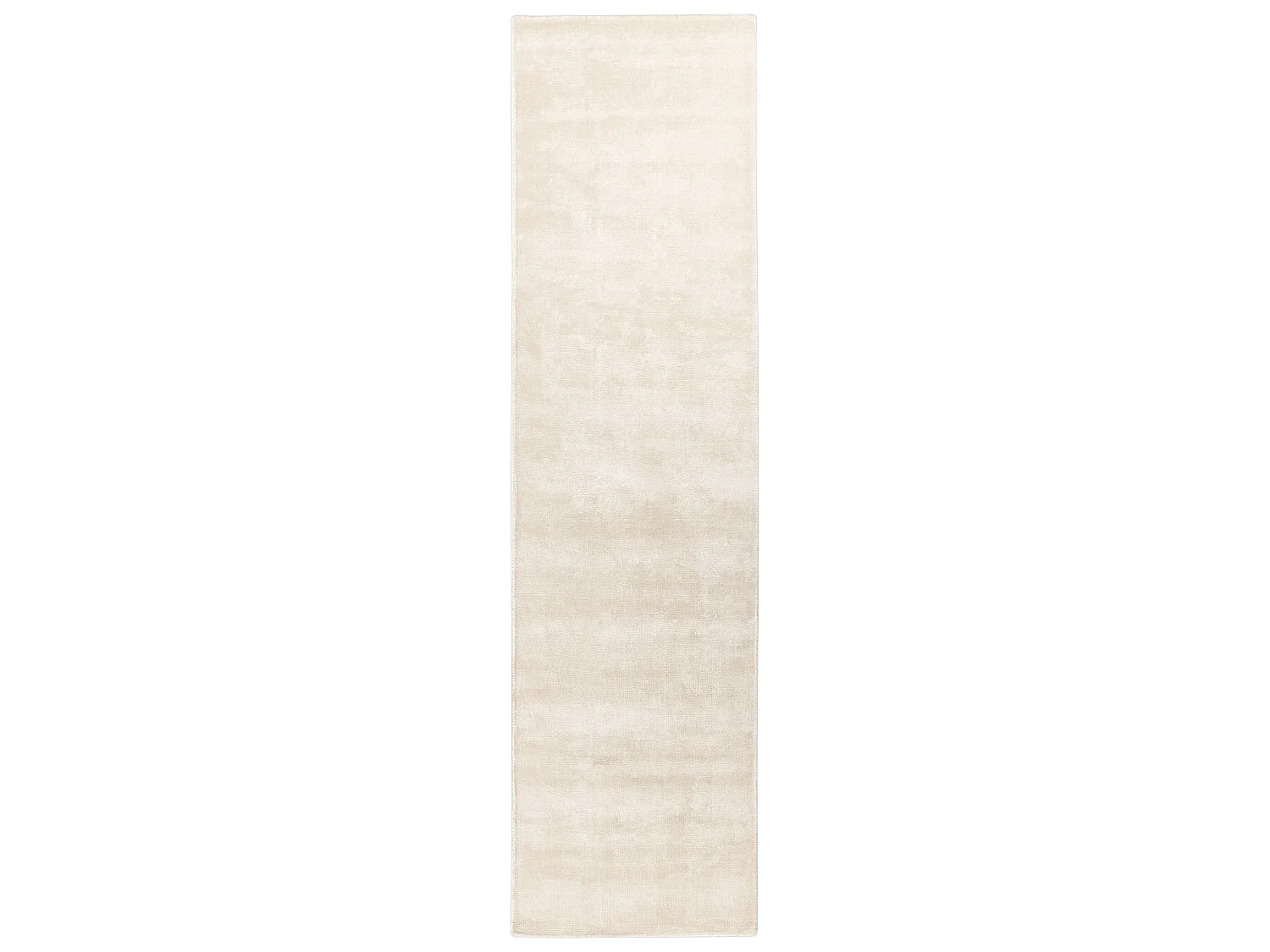 Vloerkleed viscose lichtbeige 80 x 300 cm GESI II