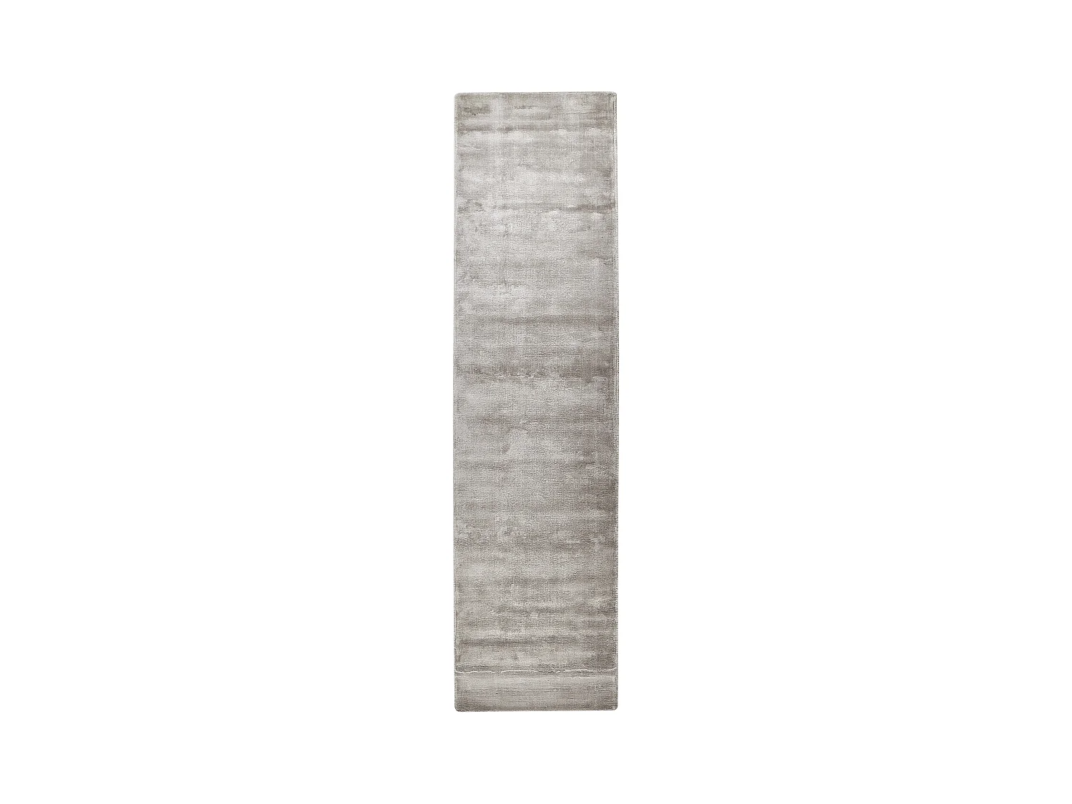 Tapis GESI II Gris clair 80 x 300 cm Soie artificielle