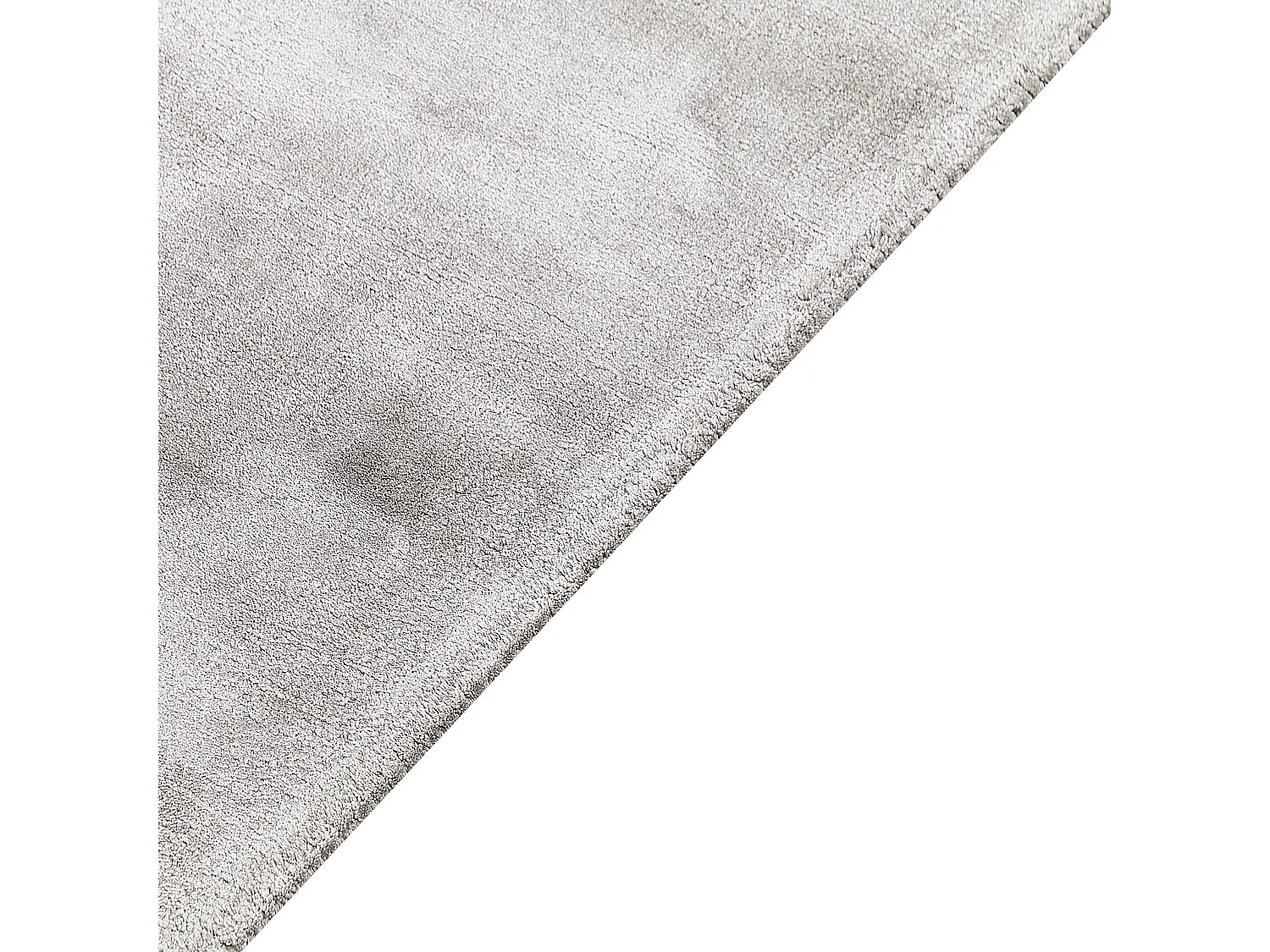 Tappeto viscosa grigio chiaro 80 x 300 cm GESI II