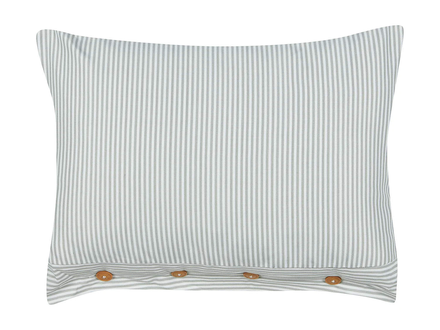 Coussin SEBRINE 40 x 60 cm Vert menthe À rayure