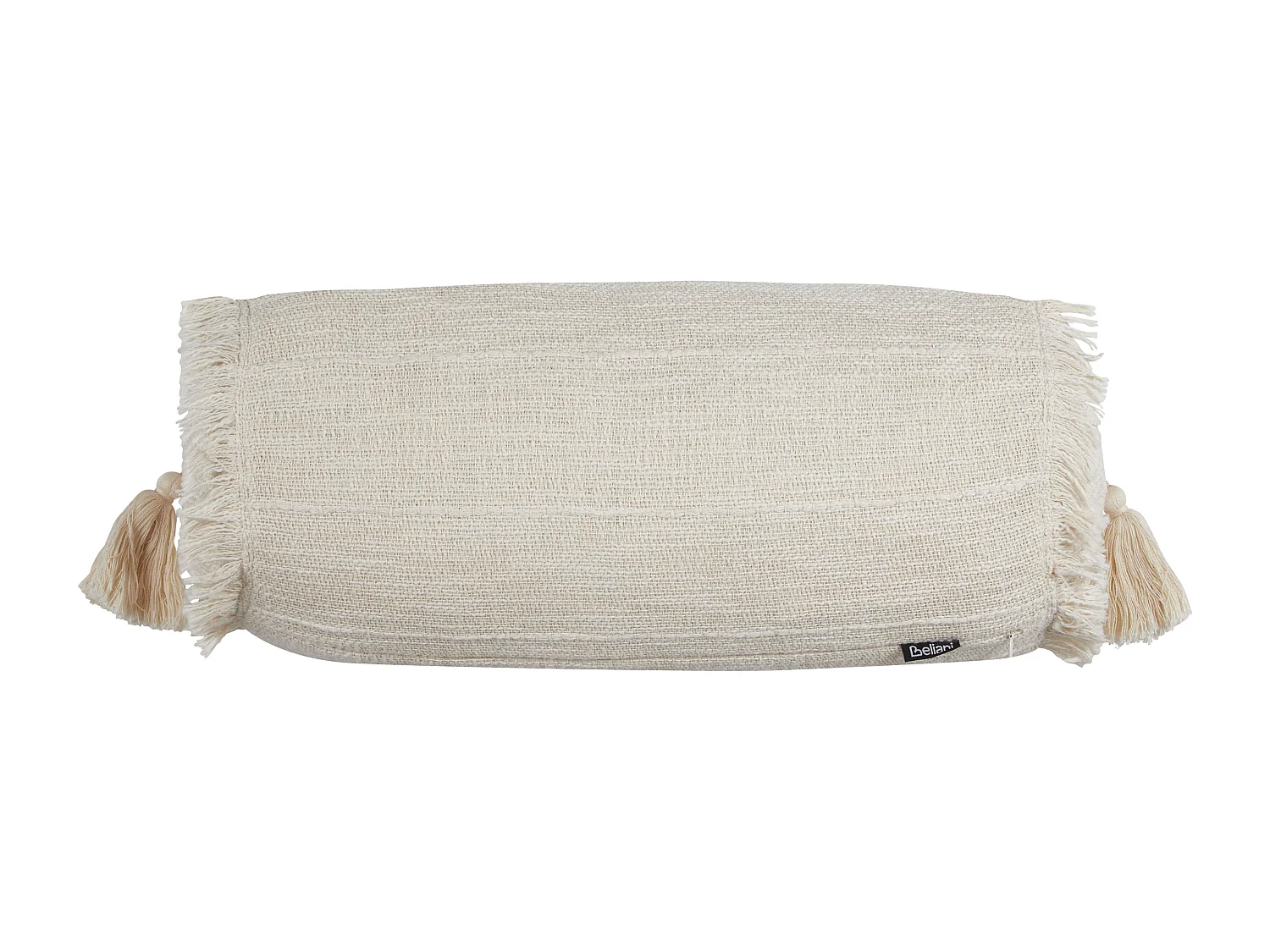 Set van 2 decoratieve kussens NAHLEH Katoen 20 x 50 cm Beige Effen