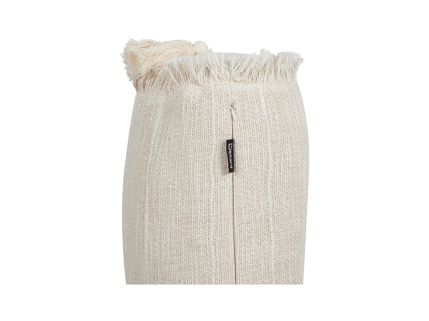 Dekokissen 2er Set NAHLEH Baumwolle 20 x 50 cm Beige Ohne Muster
