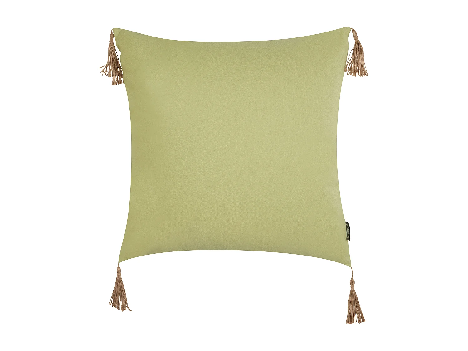 Conjunto de 2 almofadas decorativas CHMISTAR 45 x 45 cm Verde Sólido
