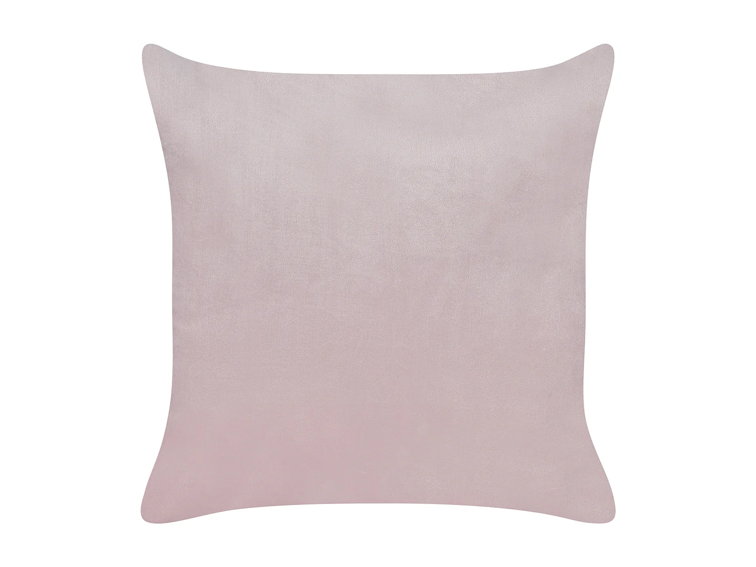 Lot de 2 coussins décoratifs IPOMEA Velours 45 x 45 cm Rose
