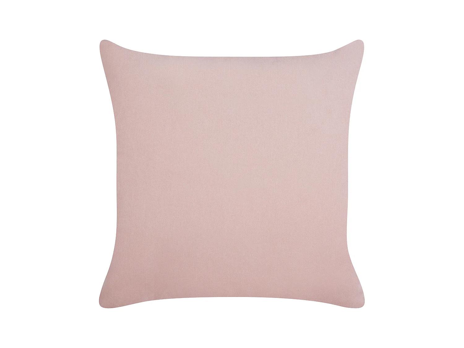 Dekokissen 2er Set beige gestricktes Muster 45x45 cm quadratisch modern Basalim
