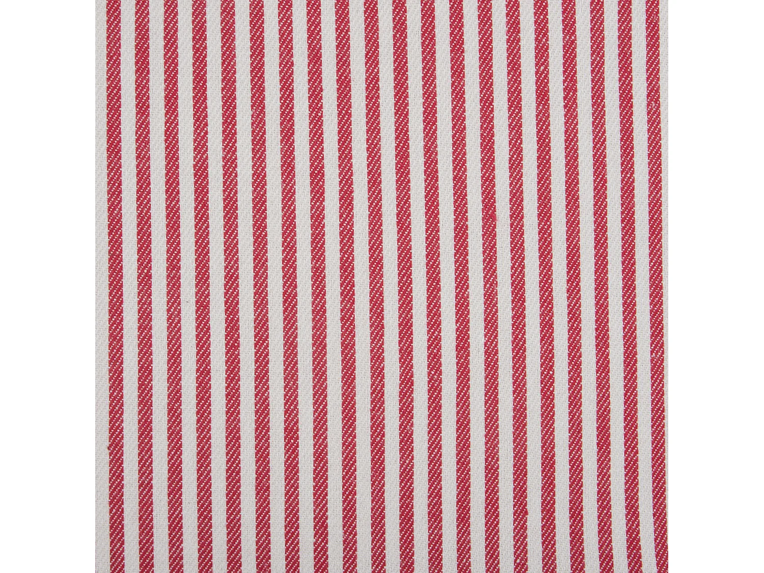 Sierkussen AALITA Katoen 45 x 45 cm Rood Gestreept