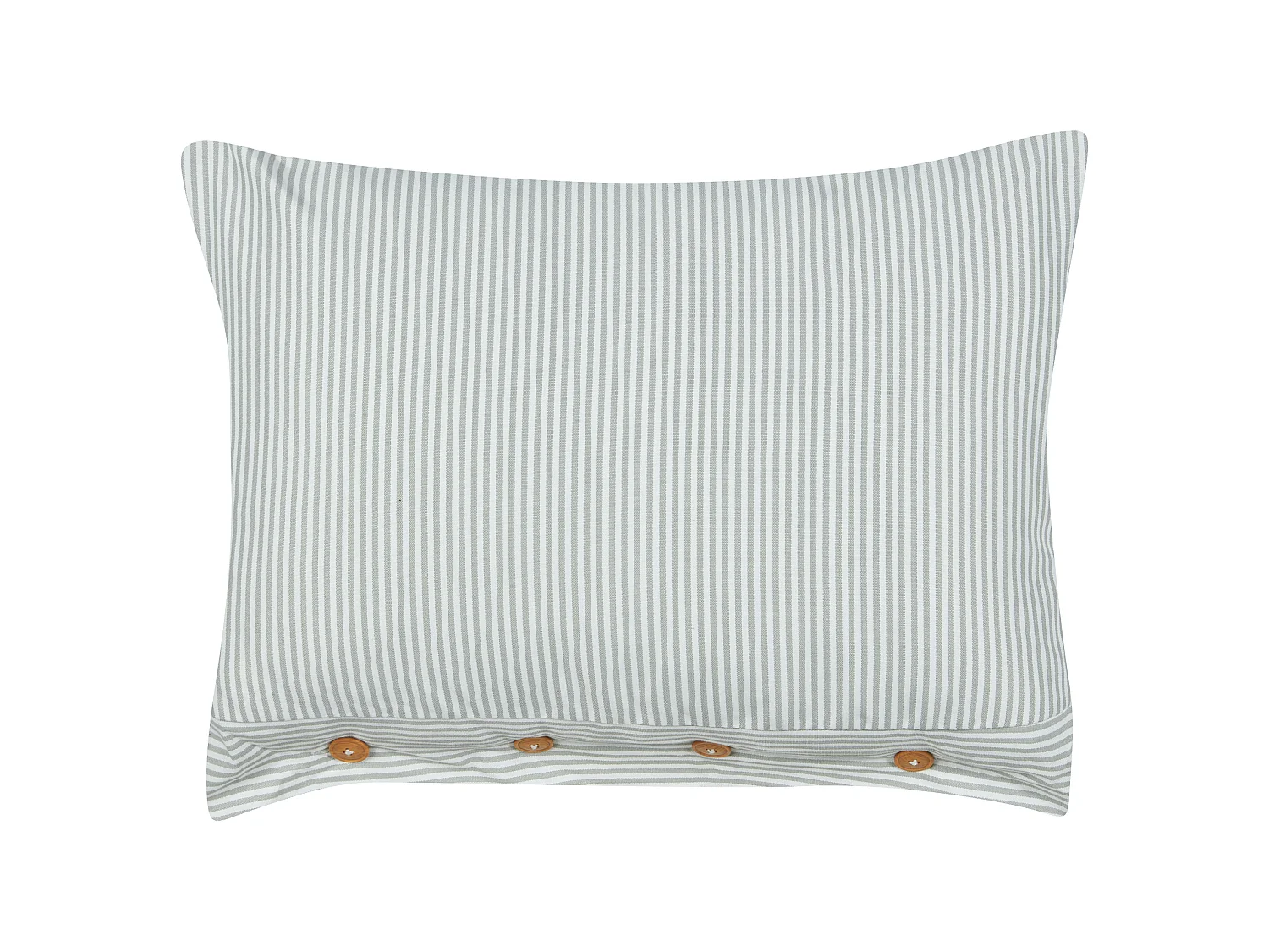 Set of 2 Decorative Cushions SEBRINE 40 x 60 cm Mint Green Striped