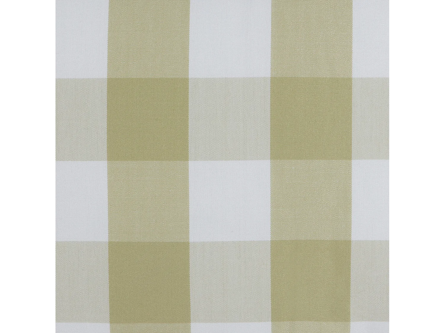 Lot de 2 coussins décoratifs TAMNINE 40 x 60 cm Vert clair À carreaux