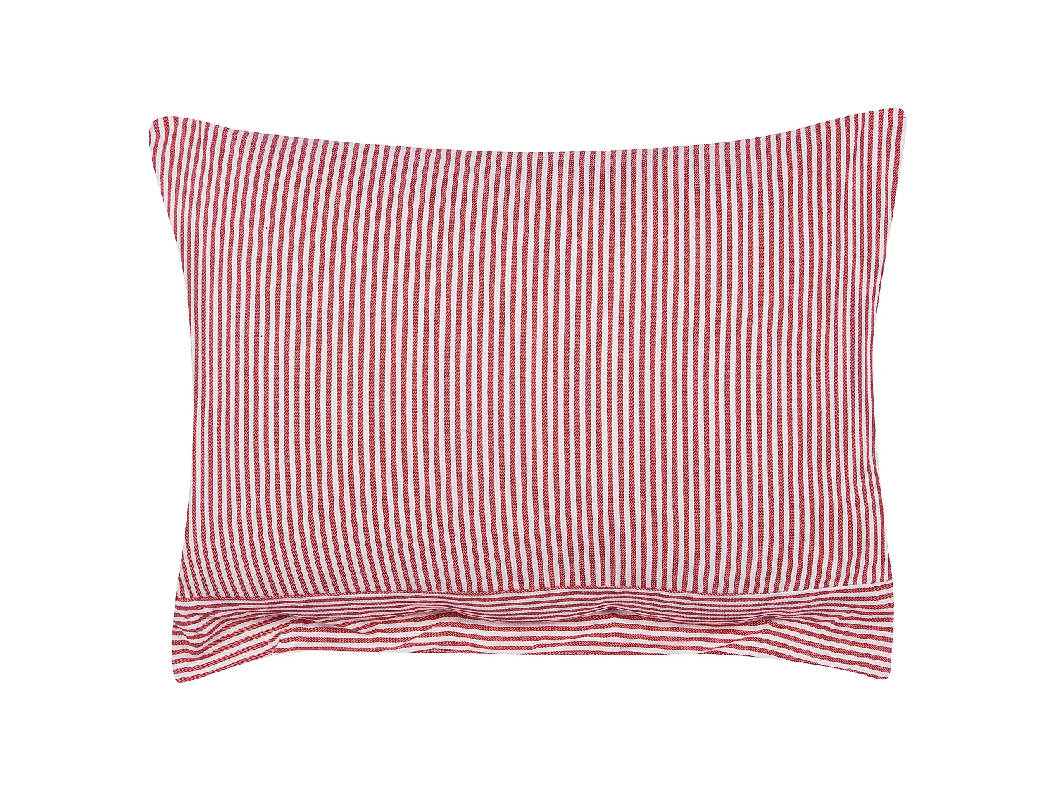 Lot de 2 coussins décoratifs AALITA Coton 40 x 60 cm Rouge À rayure