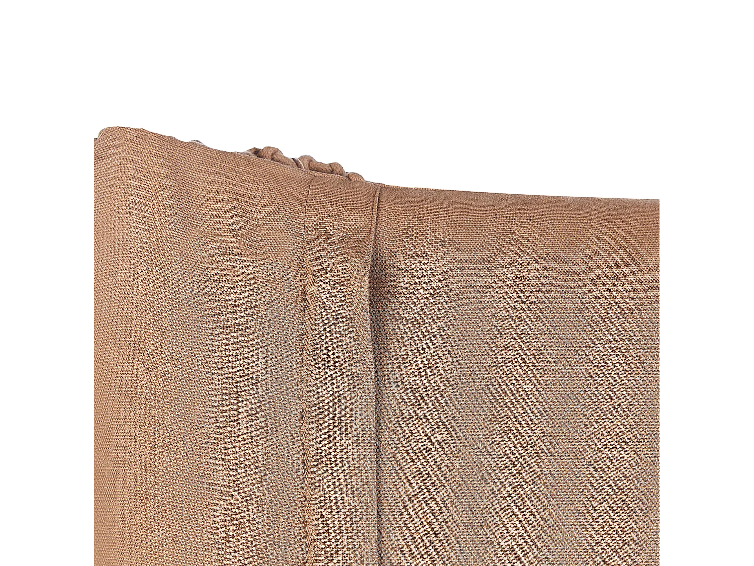 Set di 2 cuscini BAMIAN Cotone 45 x 45 cm Marrone chiaro Trama geometrica