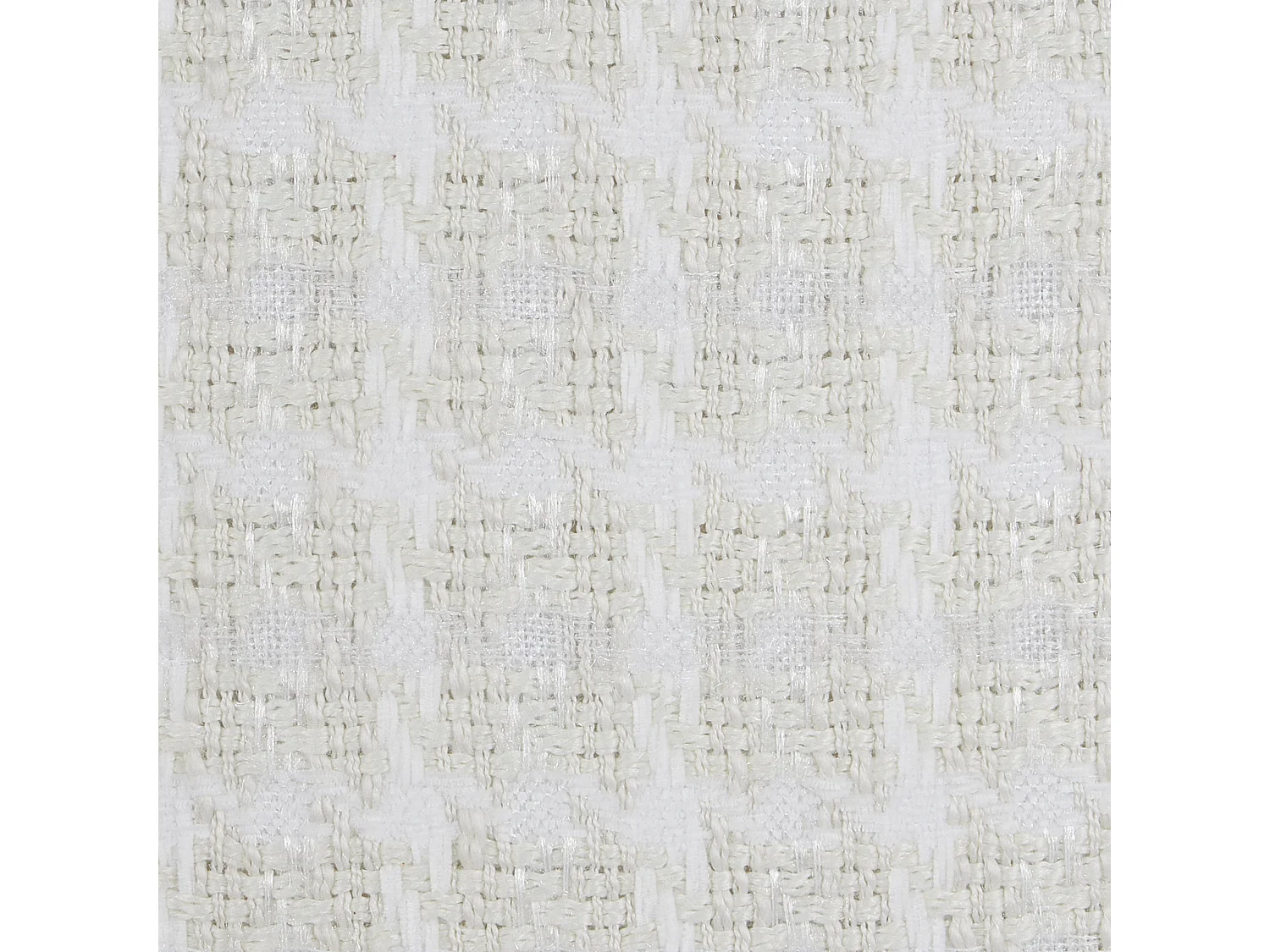 Lot de 2 coussins décoratifs DOURIS 30 x 60 cm Beige clair À carreaux