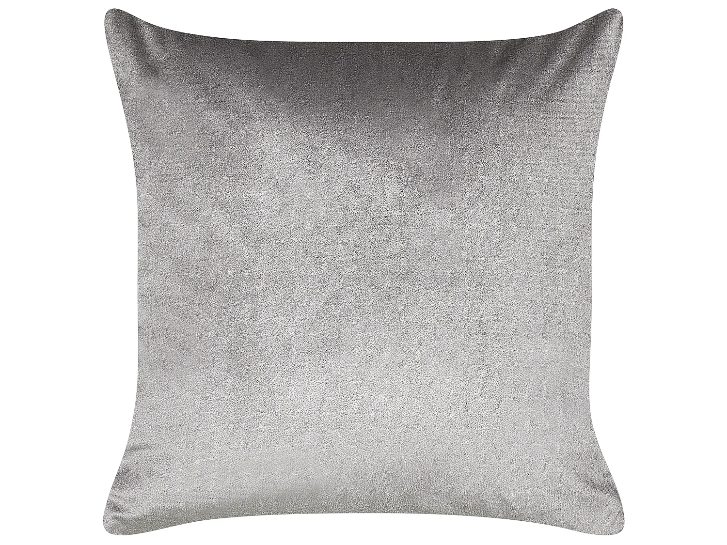 Set of 2 Decorative Cushions EINADIA 45 x 45 cm Grey
