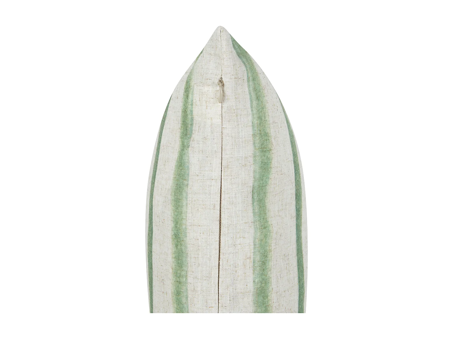 Set van 2 decoratieve kussens KAFRA 45 x 45 cm Groen Gestreept