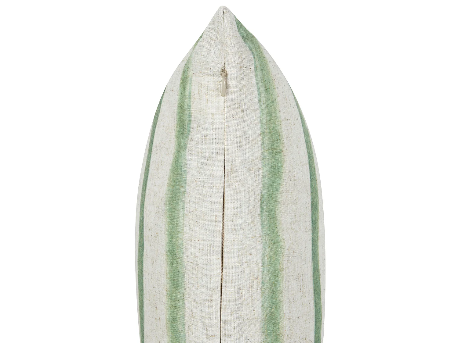 Lot de 2 coussins décoratifs KAFRA 45 x 45 cm Vert À rayure