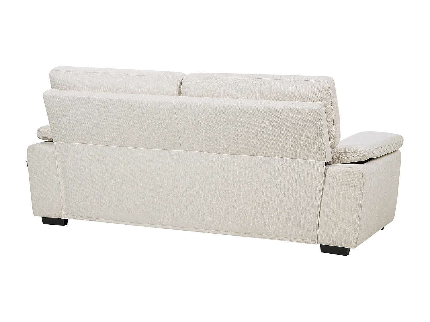 Canapé 3 places VOGAR Tissu Beige clair