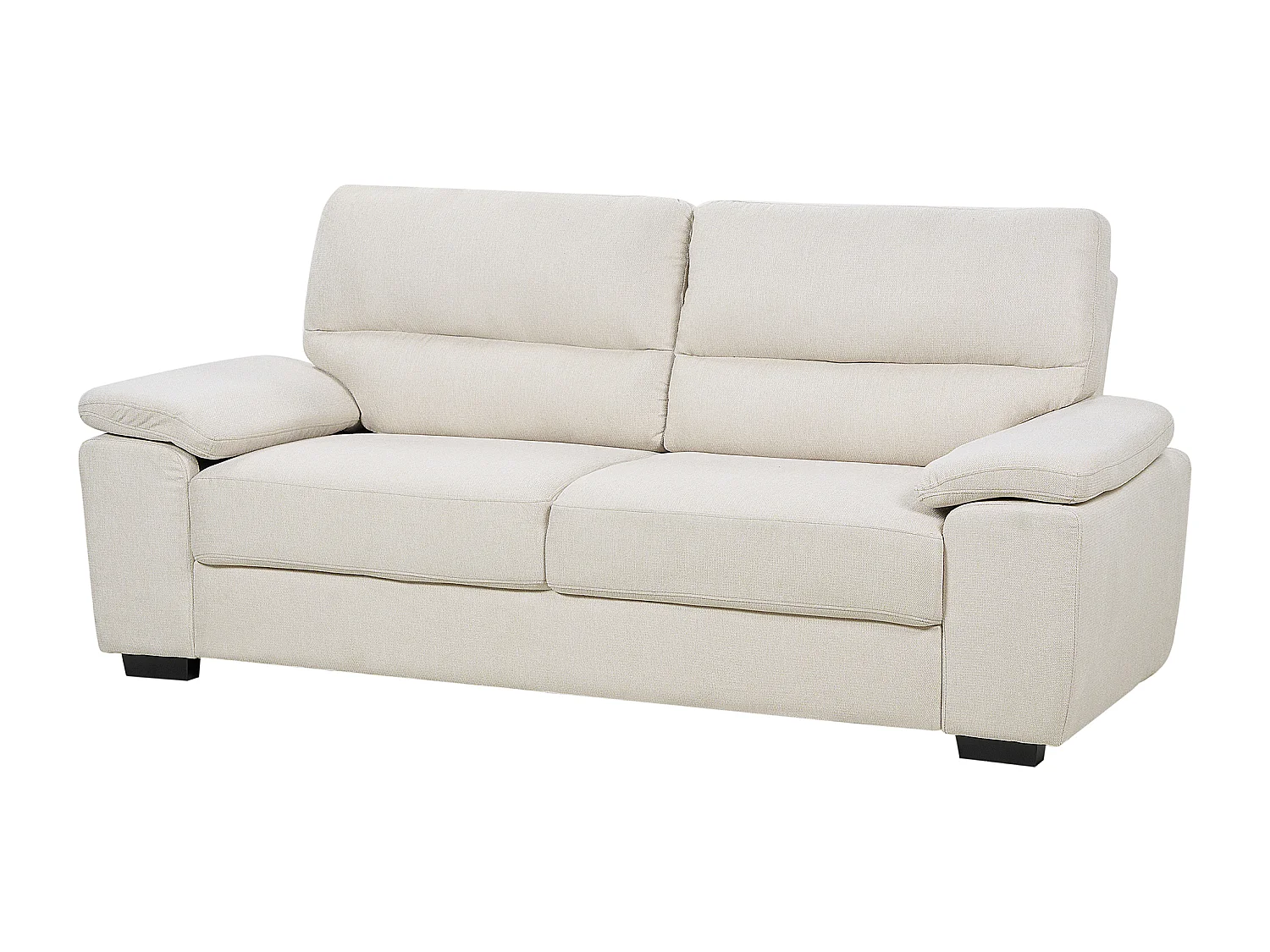 Bank VOGAR Stof Lichtbeige 3-zitter